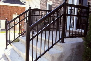 Rampe en aluminium installée à Mascouche